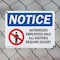Signmission Authorized Employees OSHA Notice Sign, Plastic, 10in W x 7in L, 2PK OS-2PACK-NS-P-710-L-15257 - alternate 4